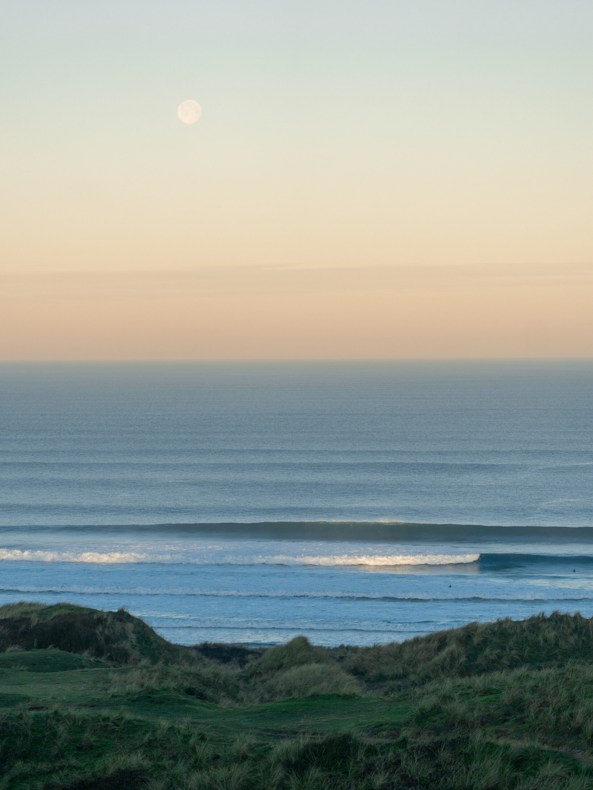 Gwithian Beach in West Cornwall on a sunny September day